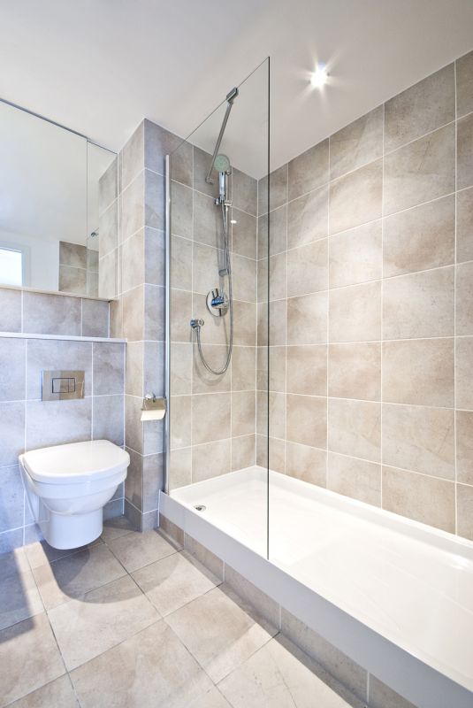 Modern Shower with Niche